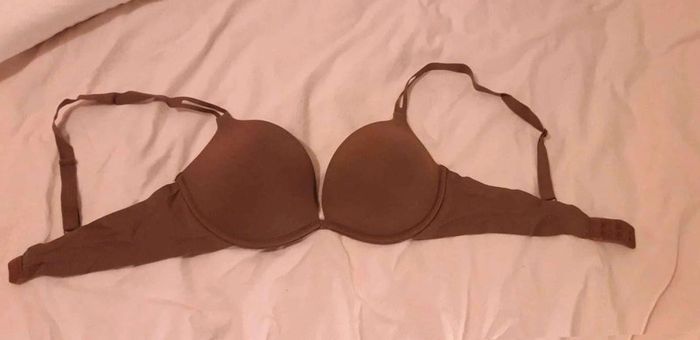 Soutien  gorge marron  clair rembourré T90C - photo numéro 2