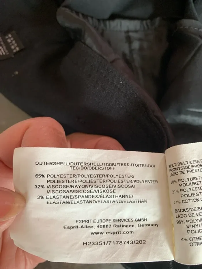 Pantalon noir Esprit - photo numéro 9