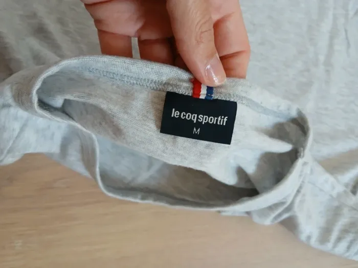 Tee shirt gris le coq sportif - photo numéro 4