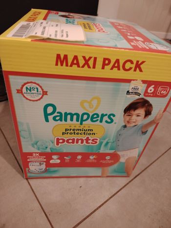 Pampers pants taille 6 protection prenium