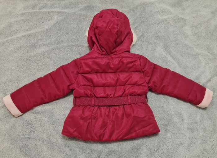 Manteau hiver Sergent Major rouge fille 2 ans - photo numéro 7