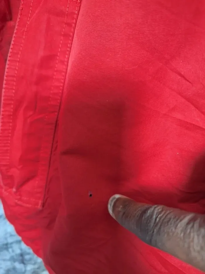Blouson vintage nike homme rouge taille 2XL brodé (254) - photo numéro 19