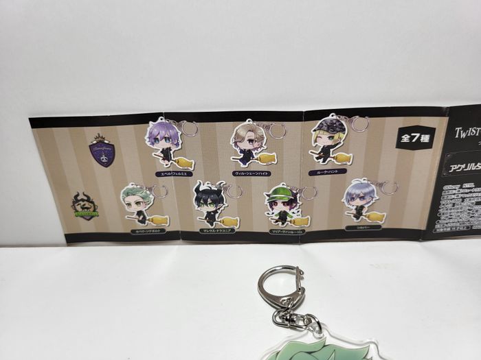 Twisted Wonderland Porte Clé / Key Chain Vol 3 Sebek Zigvolt - photo numéro 4