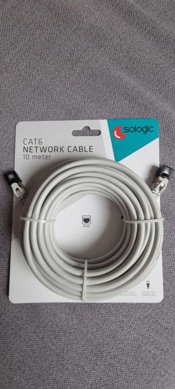 câbles RJ45, longueur 10m, cat6