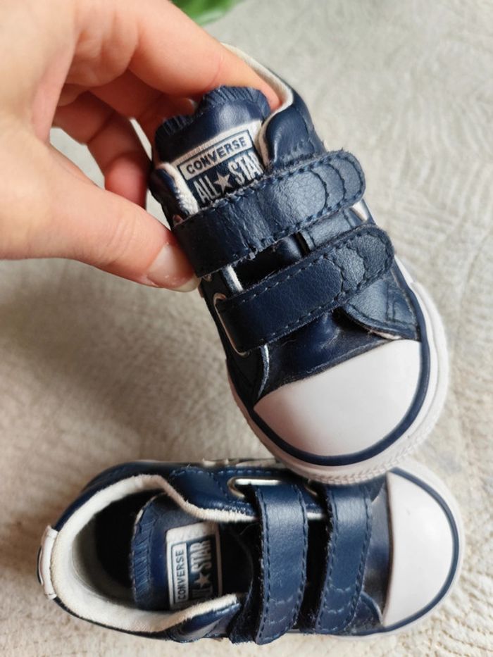 Converse basses cuir 19 - photo numéro 6