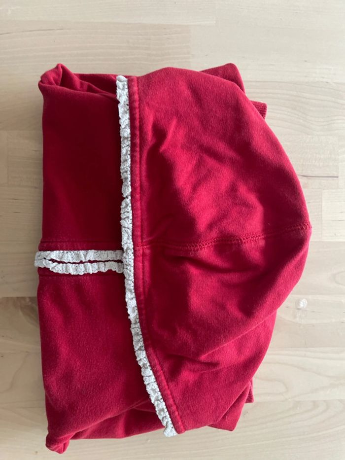 Veste mi saison fille benetton rouge taille 12-18 mois - photo numéro 6