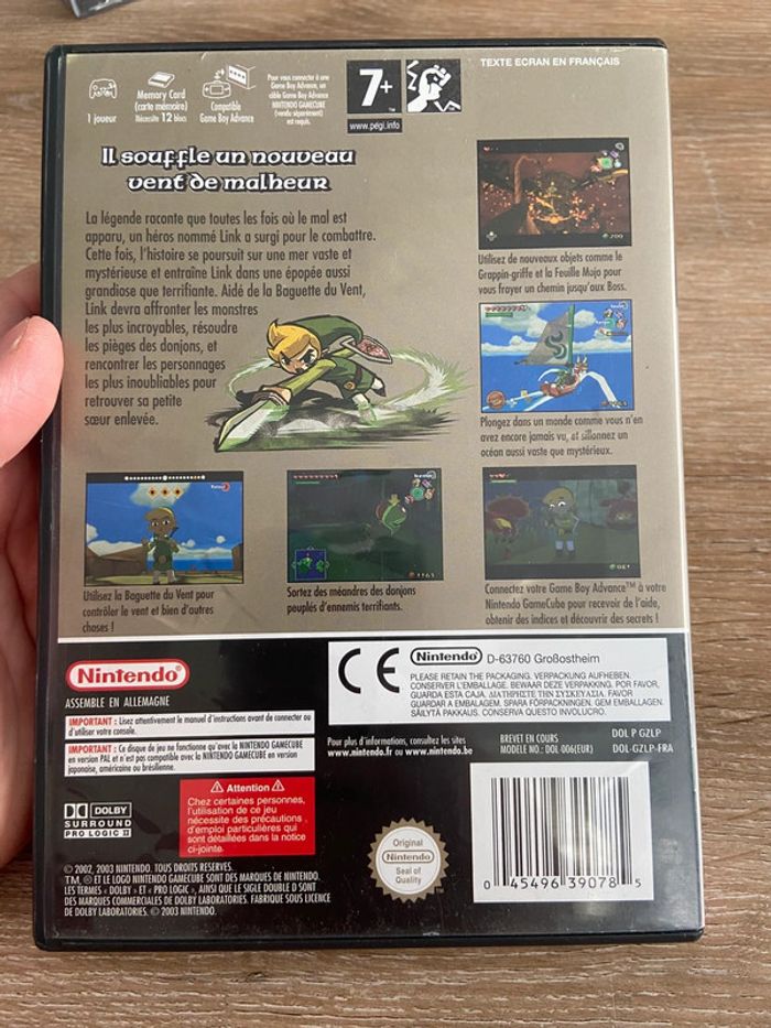 Zelda windwaker nintendo gamecube - photo numéro 10