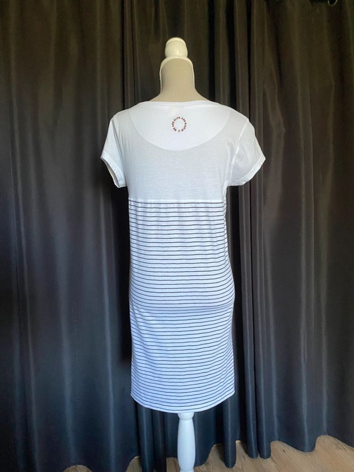 Robe blanche rayée Alife and Kickin - photo numéro 7