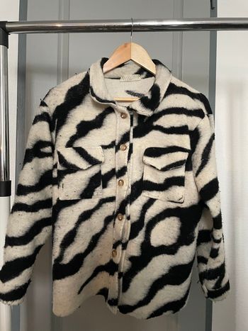Veste zébrée chaude