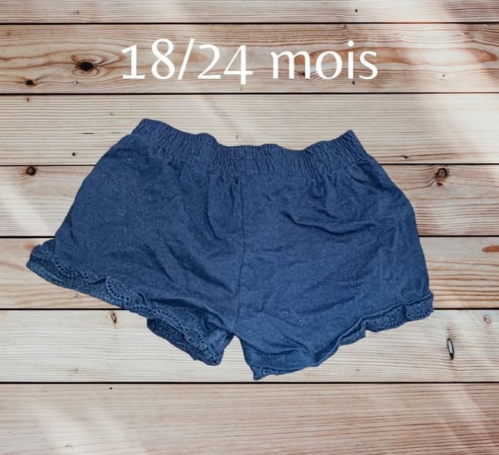 Short bleu marine - photo numéro 2