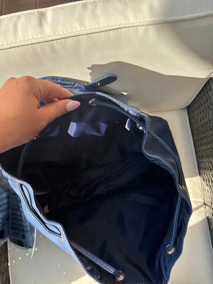 Sac à dos bleu - photo numéro 4