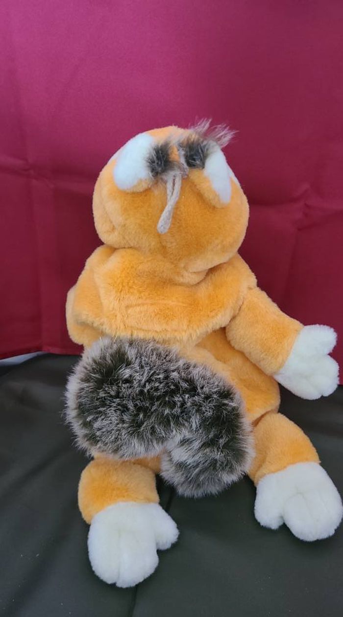 peluche bouillotte renard castor - photo numéro 4