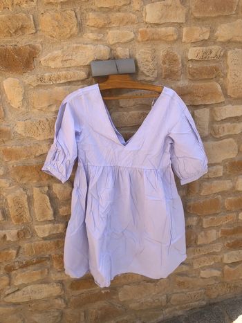 Robe bleu clair taille s