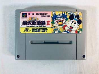Super Momotaro Dentetsu II SFC JAP Jeu Loose Très bon état
