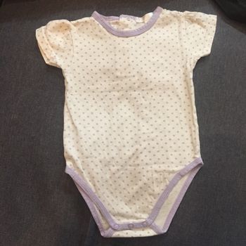 Body fille manches courtes 18 mois