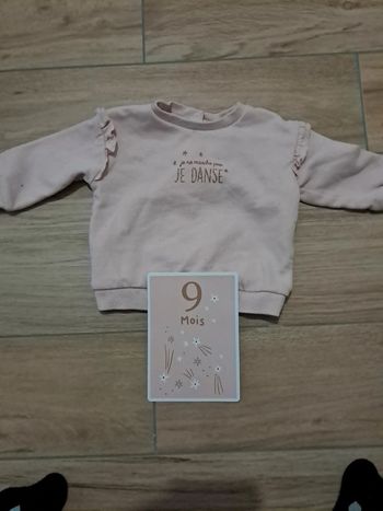 Pull hiver tape à l’œil 9 mois