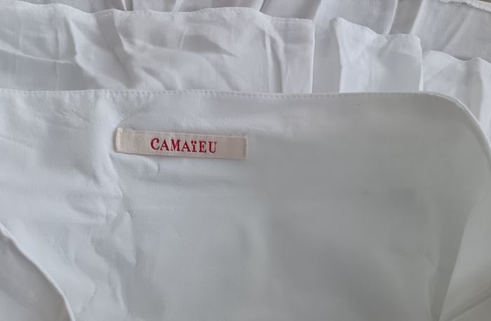 Jupe courte évasée Camaïeu taille 38 en très bon état - photo numéro 3