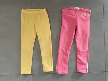 Lot de 2 leggings fille 