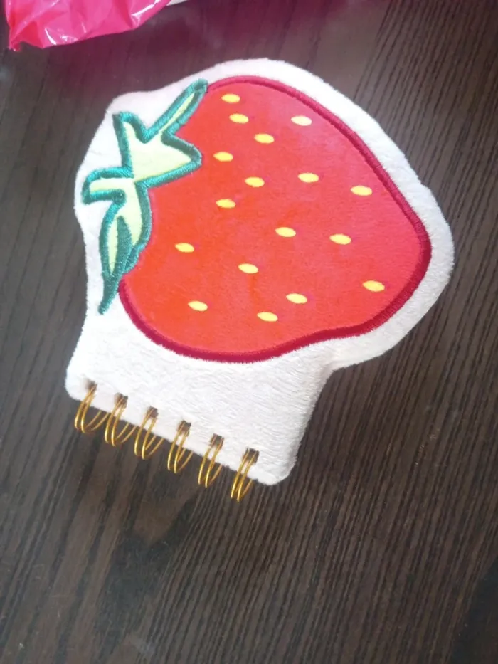 Carnet fraise