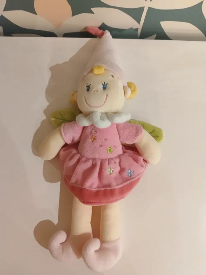 Doudou fée princesse lutin fille nicotoy - photo numéro 2
