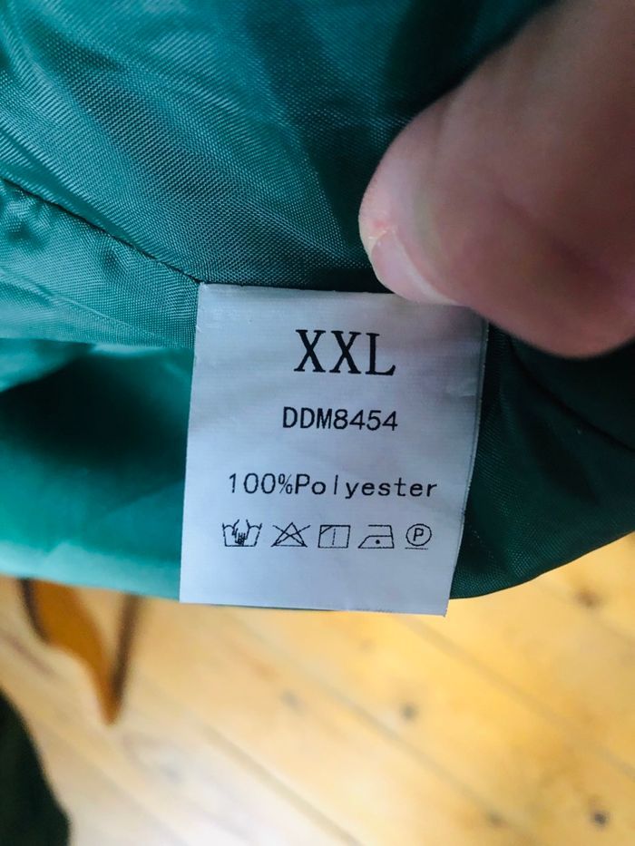 Manteau long vert taille XXL - photo numéro 6