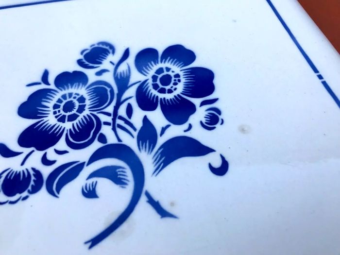 Art Déco Dessous de plat Demi-Porcelaine Badonviller - photo numéro 6