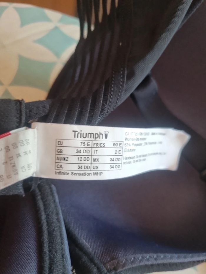 Soutien-gorge noir triumph - photo numéro 5