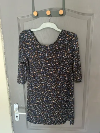 Robe fleurie Pull&Bear - Taille S