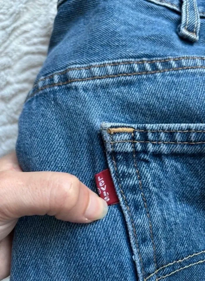 Jeans homme Levi’s 550 Relaxed fit droit large W44 (54/3XL) bleu classique y2k 2000s - photo numéro 3