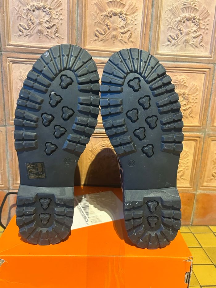 Bottines Militaires Léopard 🐆 - Taille 40 - NEUVES - photo numéro 3