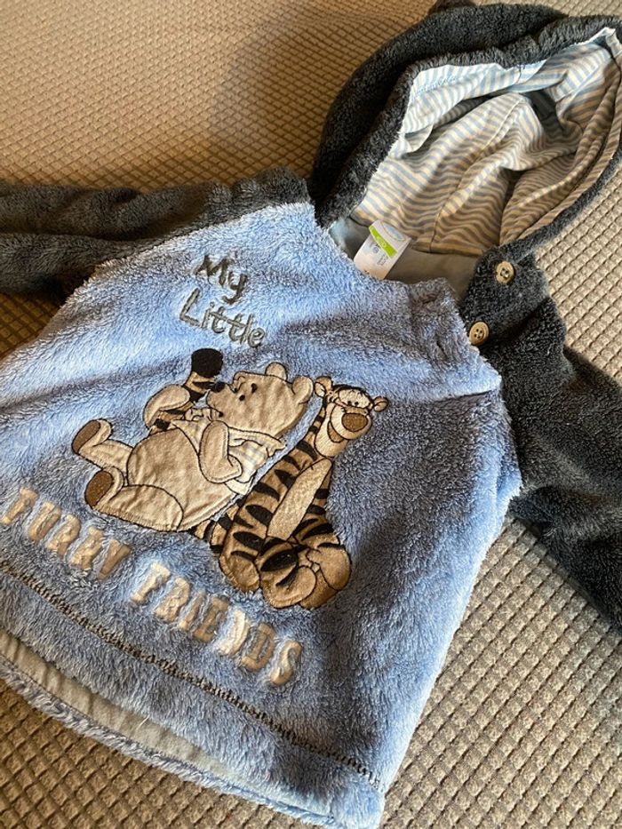 Pull capuche sweat bébé unisexe garçon ou fille 12 mois - photo numéro 2