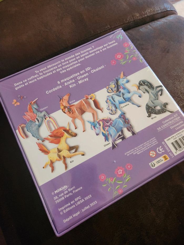 Maquette licornes - photo numéro 3