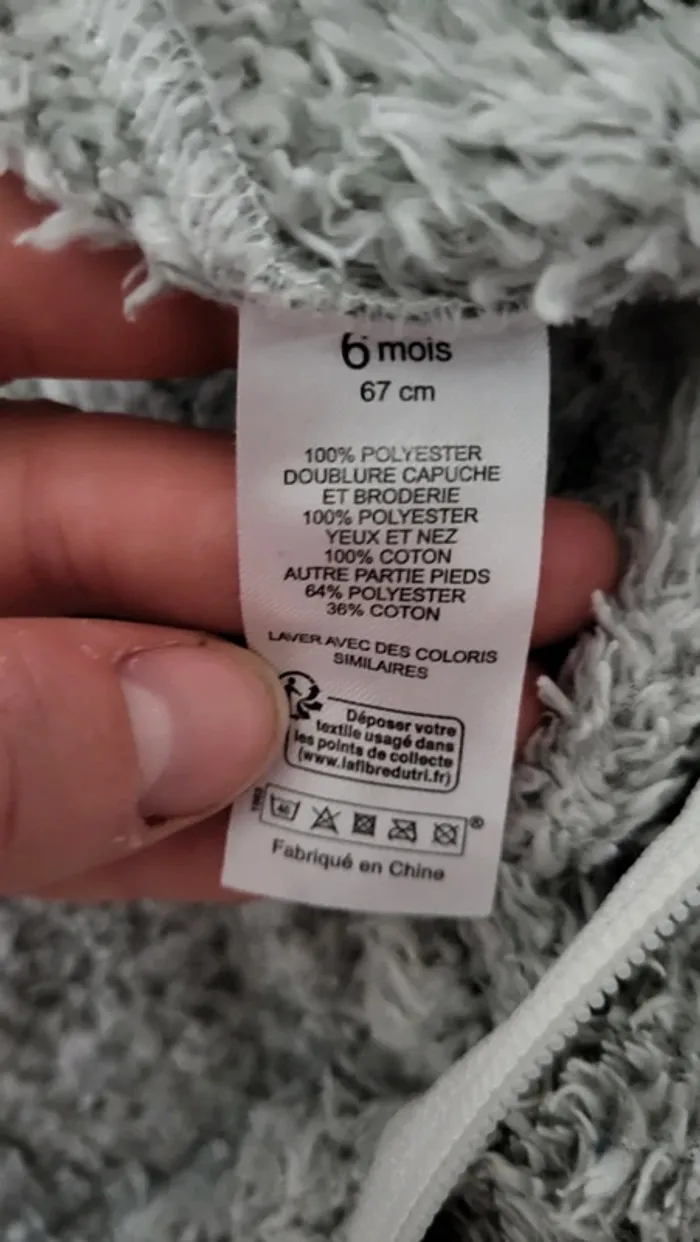 Combinaison polaire 6 mois - photo numéro 3