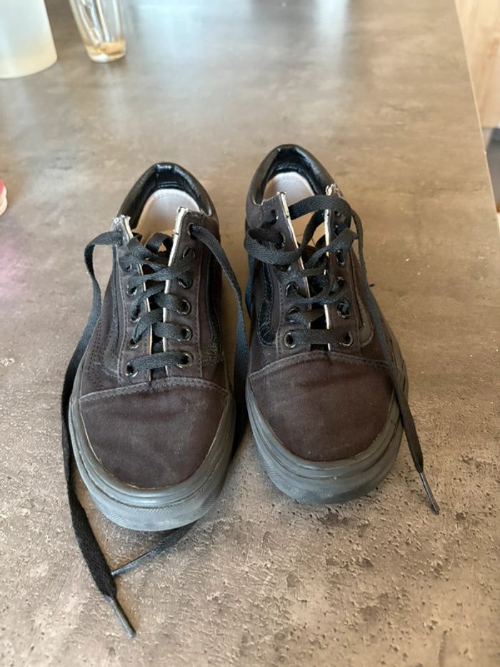 Basket femme Vans noire taille 36 - photo numéro 2
