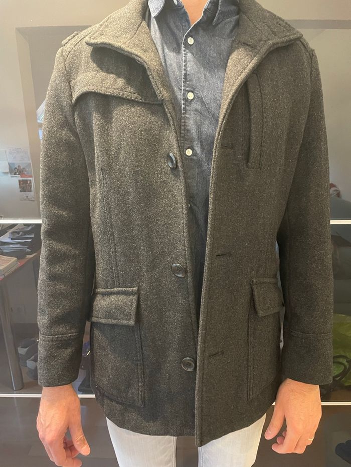 Manteau anthracite homme - photo numéro 8