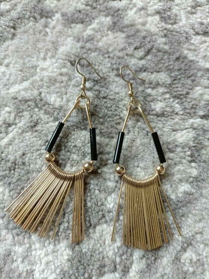 Boucles d'oreilles fantaisie - photo numéro 2