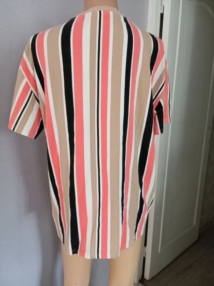 T-shirt épais tricolore - photo numéro 3