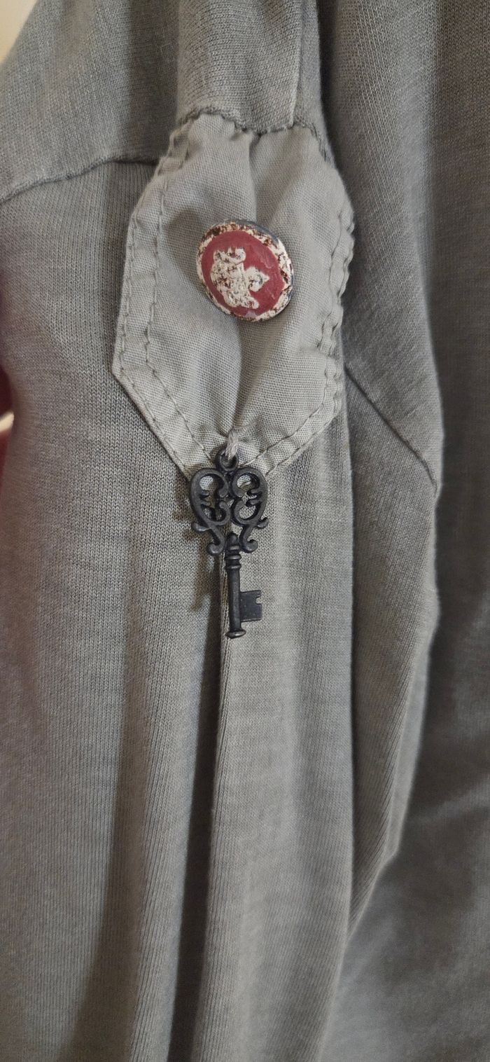 ELISA CAVALETTI – Top Bohème Brodé & Bijou – Taille M - photo numéro 5