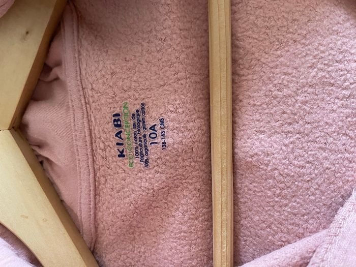 Gilet capuche rose Kiabi - photo numéro 5