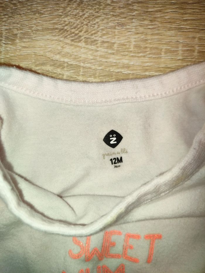 Lot combinaisons bodie 12 mois - photo numéro 5