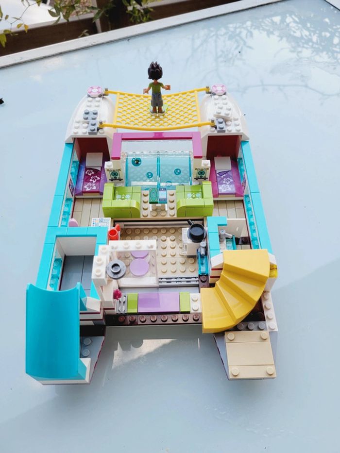 Lego friends superbe catamaran de luxe 41317 - photo numéro 17