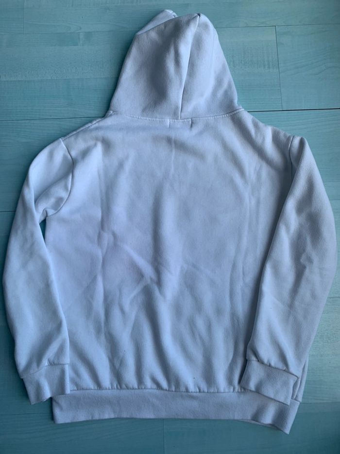 Sweat à capuche blanc Nike taille S - photo numéro 5