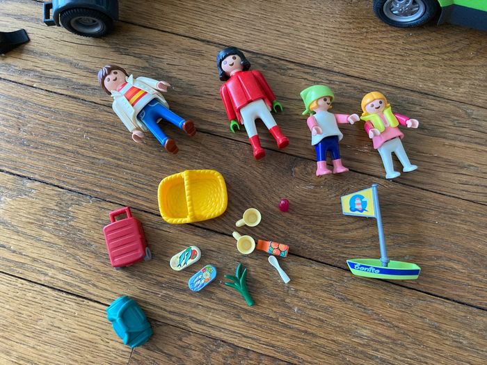 Voiture + bateau + remorque Playmobil - photo numéro 6