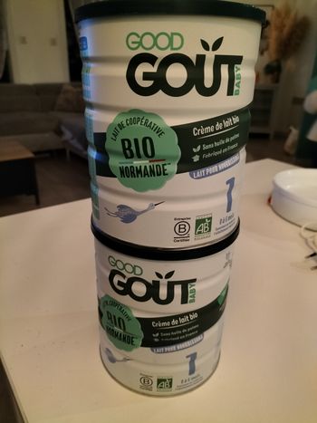 2 pots de lait Good goût 1