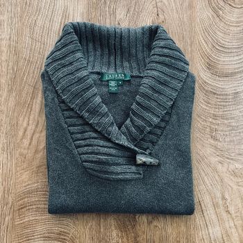 Sweat/pull gris Lauren Ralph Lauren pour femme, taille M