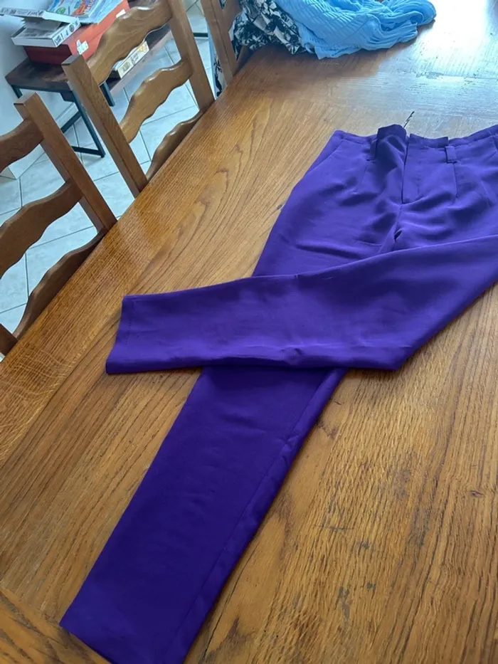 Pantalon violet - photo numéro 2