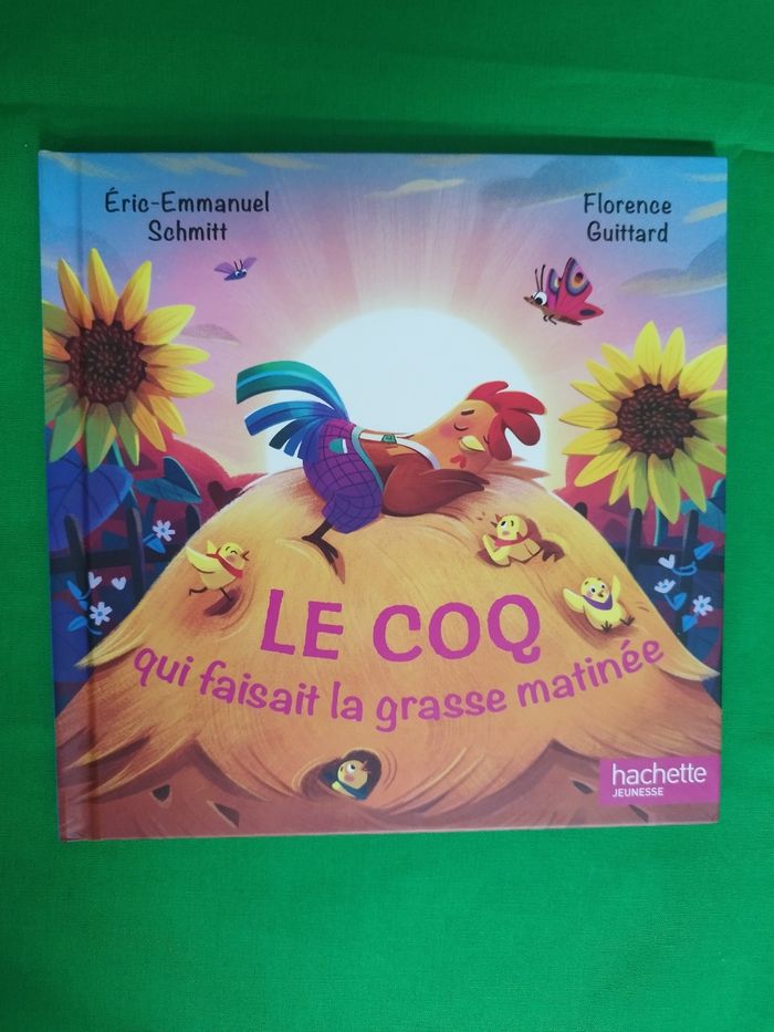 Livre le coq qui faisait la grasse matinée