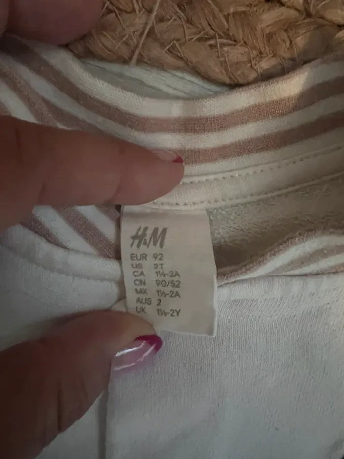 Veste Teddy H&M 92 cm - photo numéro 4
