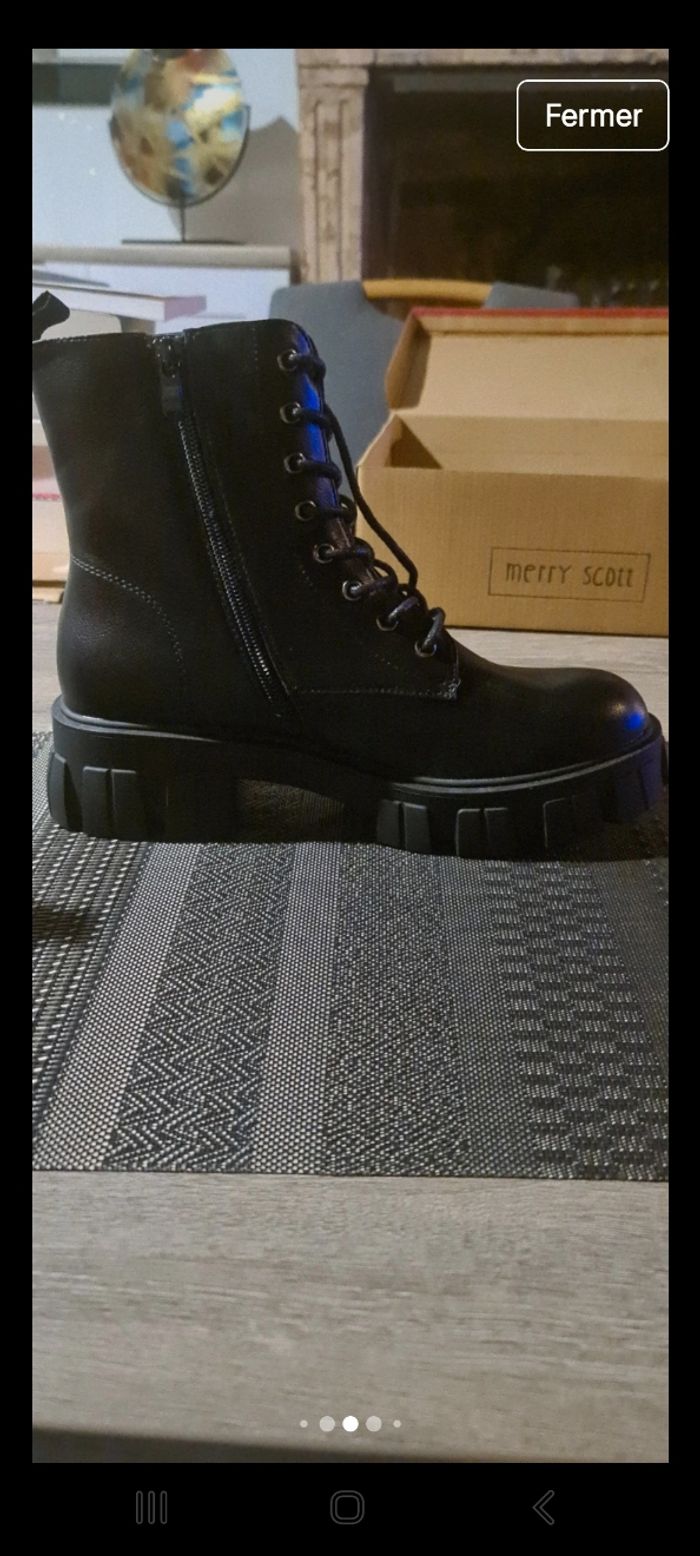 Bottines neuves pointure 39 - photo numéro 6