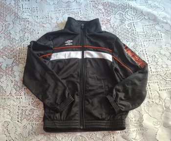 Veste de survêtement Umbro noire enfant 6 ans (116/122-128), neuf
